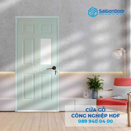 Cửa Gỗ HDF 6AG1 C10